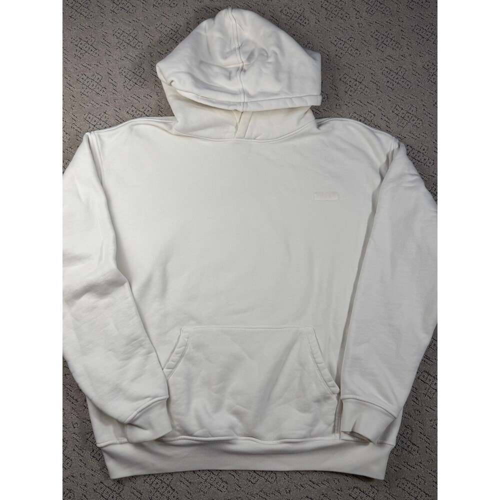 Set Active Fleece Pullover Hoodie Size S Cream